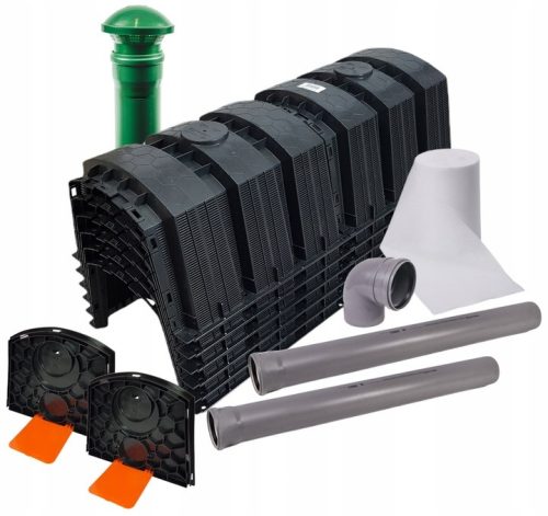 Drenažni set za pročišćavanje otpadnih voda Aquabin 150L x 6 kom.