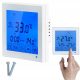 Električni termostat za podno grijanje s velikim LCD ekranom i funkcijom kalibracije