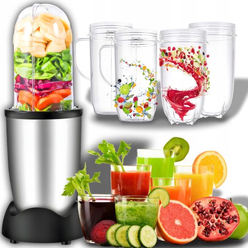 Retoo Kuhinjski Multifunkcionalni Blender E606 250W Srebrno/Sivi