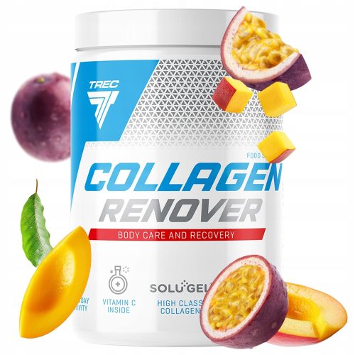 Collagen Renover Trec Nutrition - Dodatak Prehrani za Zdravlje Kože i Zglobova, Okus Mango-Marakuja, 350g