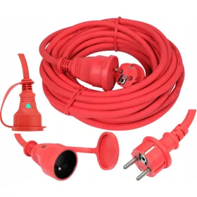   Yato jednostruki produžni kabel 20 m, 1 kom crvene utičnice