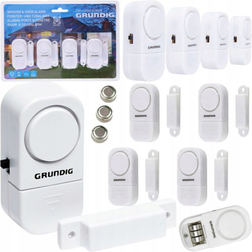 Grundig alarm za vrata i prozore, 4 komada