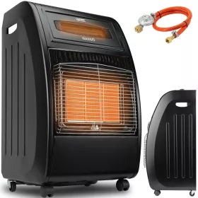 Plinski grijalica Yoer 5700 W crna 430 x 720 mm