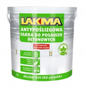 Lakma AKRYBET B30 EKO POSADZKA FARBA ZA BETON siva tamna 10L