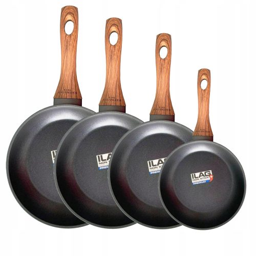 SET ALUMINIJSKIH TAVA ZA PRŽENJE KARL HAUSMANN NIEPRILEPLJIVE 20/24/26/28cm