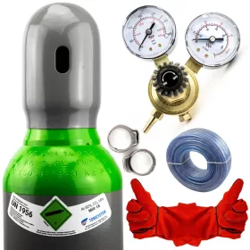   SET ZA VARLJENJE SA 8L PUNIM CILINDROM (ARGON + CO2) I PRIBOROM ZA VARLJENJE