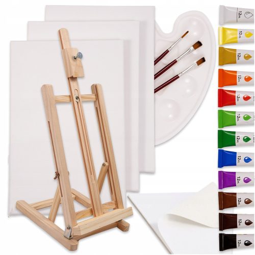 UMJETNIČKI SET ZA SLIKANJE ZA DJECU, POKLON ZA KREATIVNU DJECU