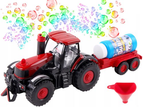 Traktor s prikolicom za mjehuriće sapunice