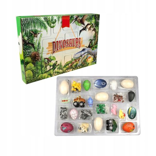  BOŽIĆNI ADVENTSKI KALENDAR Dinosaur igračke Pokloni za djecu