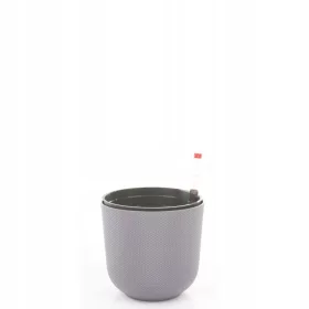    Hidroponska posuda za cvijeće 14 cm x 14 x 13 cm promjer 14 cm plastične nijanse ljubičaste