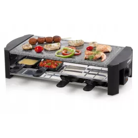    DOMO DO9186G raclette kameni roštilj za 8 osoba, velika kamena ploča