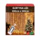  LED SVJETLESNA ZAVJESA 3X3M LED GIRLAND DEKORACIJA
