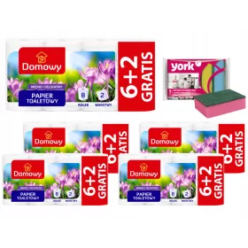 Domaći toaletni papir bez mirisa 8 kom.