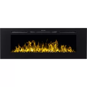   Električni ugradbeni kamin s funkcijom grijanja Aflamo Majestic 60 crni 11 W 152 x 54,5 x 14 cm