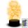  LED NOĆNA LAMPA DRAGON BALL NARUTO SON GOKU ANIME FIGURICA SASUKE KURIRIN