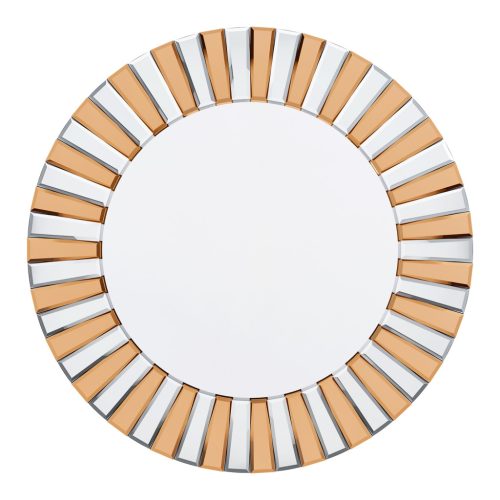  Okruglo zidno ogledalo za kupaonicu, dnevni boravak u potkrovlju 600 x 600 mm