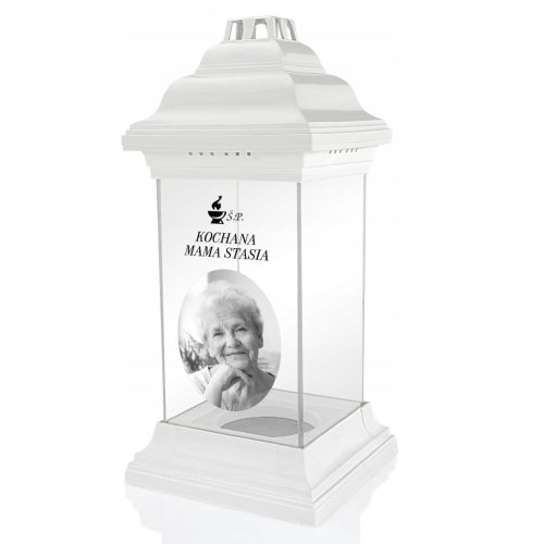 VELIKI LAMPION SA PERSONALIZIRANIM FOTOGRAFIJAMA I POSVETOM ZA RODITELJE NA BLAGDAN SVIH SVETIH