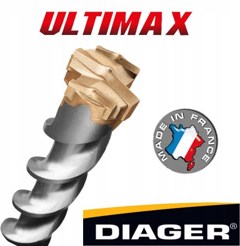 DIAGER 166D24L0540 svrdlo za beton 24x540 mm
