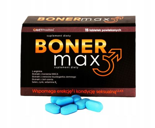 Boner Max: Prirodne Tablete za Potenciju i Erektilnu Funkciju