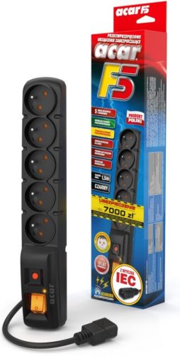 PRODUŽNI KABEL ACAR F5 IEC 1,5m