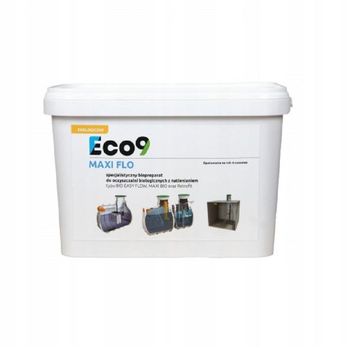 Biopreparat za septičke jame Eco9 MAXI FLO s oksigenacijom