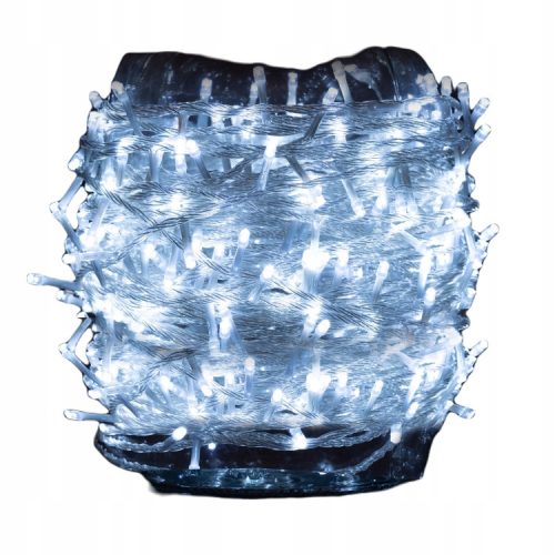 Božićna rasvjeta za unutarnju i vanjsku upotrebu 375 LED 50m Hladno bijela