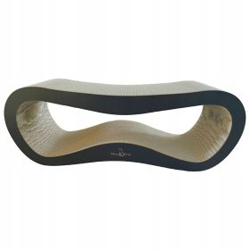 Drapak za mačke Mruu&Pruu LEON Mega Scratcher Crni