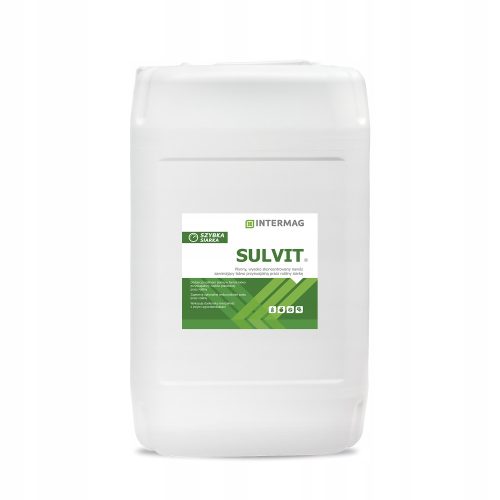 Optimized Name: SULVIT 20L - Tekuće gnojivo visoke koncentracije sumpora

Optimized Description: SULVIT 20L je tekuće gnojivo visoke koncentracije sumpora, sadrži 760 g SO3 po litri, što omogućuje lak
