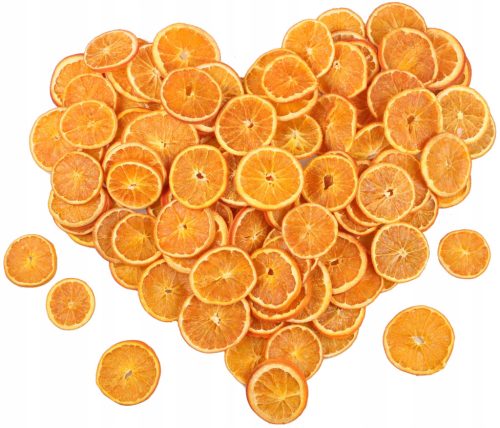  Suhe kriške naranče 100 kom 250g male, mirisne sušene za jelku, male
