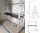 RUSNJE UNIVERZALNE 2x6 + platforma / LESTVE / LOJERSKE LESTVE 3u1