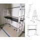 RUSNJE UNIVERZALNE 2x6 + platforma / LESTVE / LOJERSKE LESTVE 3u1