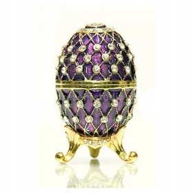  Fabergé jaje Bogato ukrašena kutija za nakit