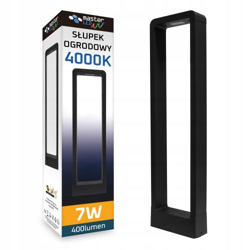 Vrtna LED svjetiljka Rio 7W 50cm crna (7470)