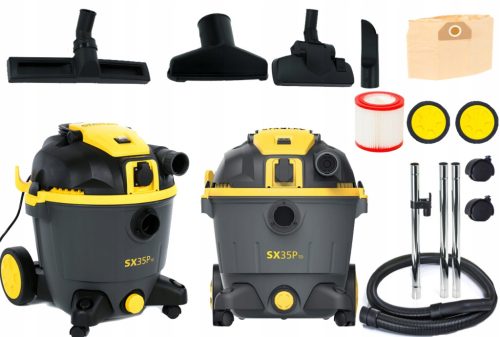Industrijski usisavač Stanley SXVC35PTDE 1600 W s funkcijom naduhavanja