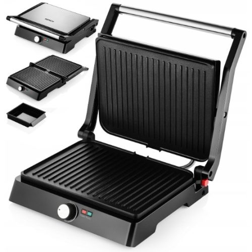  ELEKTRIČNI ROŠTILJ PANINI SENDVIČAR TOSTER KERCH PUR 2700W