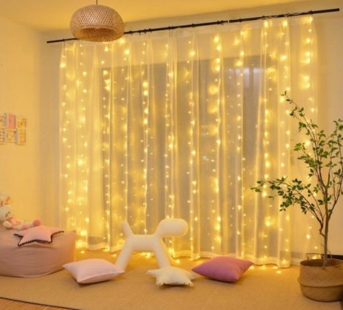  LED SVJETLOSNE ZAVJESE LAMPE 200 3X2M Topla bijela