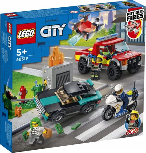 LEGO City 60319 Vatrogasna operacija i policijska potjera