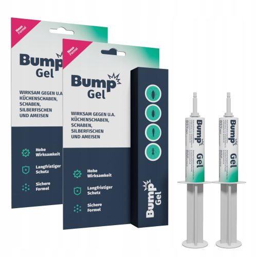 Gel za suzbijanje mrava, žohara, stjenica, srebrnih ribica Bump 0,02 kg