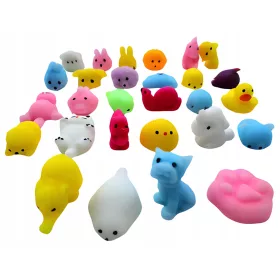    28 X MOCHI SQUISHY GNIOTEK MOCHI FIDGET ANTI-STRES GNIOTEK 28 kom.