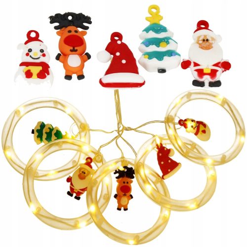Christmas Garland with 110 LED Lights for Indoor Use 5m - USB Powered