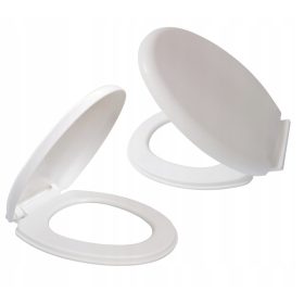 WC daska Estiva Econo, bijeli polipropilen