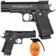 Metalni pištolj za kuglice 6 mm Colt M1911 replika + ASGARD naljepnice