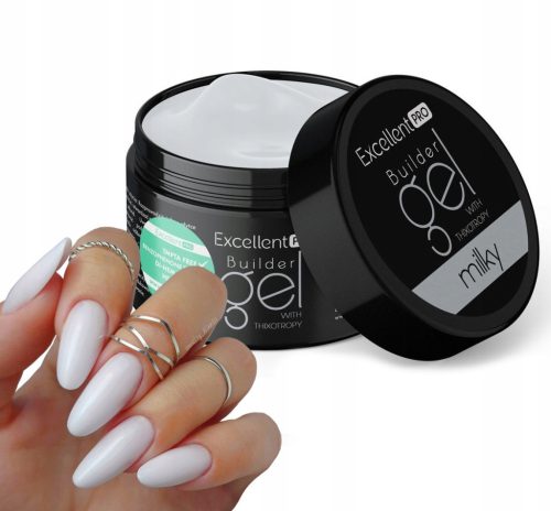 EXCELLENT PRO BUILDER GEL ZA IZGRADNJU S TIKSOTROPIJOM MILKY 50 g