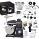 RIWALL PRO ROBY ROBOTER 2.1 2700W Planetarni Mikser s Podgrijavanjem Posude 8L LCD