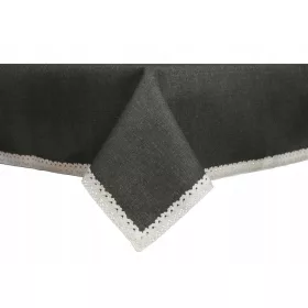 Plamoodporni stolnjak 130 cm x 330 cm s čipkom