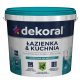 Dekoral mat boja za zidove 3 l, snježno bijela boja