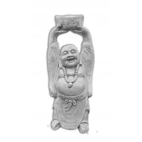  BETONSKA VRTNA FIGURA - REDOVNIK BUDDHA