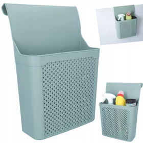 Košara za vješanje na vratima ormarića, plavi organizator