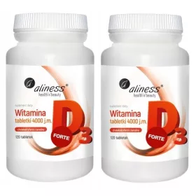   Aliness Vitamin D3 Forte 4000 IU - 120 tableta za jačanje imuniteta