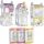  Monumi set 3D stranica za bojanje House S - Rose, Delicious, Cat